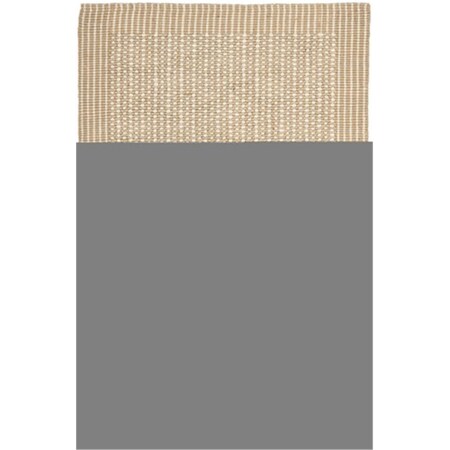 Safavieh Natural Fiber Hand Woven Rectangle Rug- Ivory - Beige- 6 x 9 ft. NF449A-6